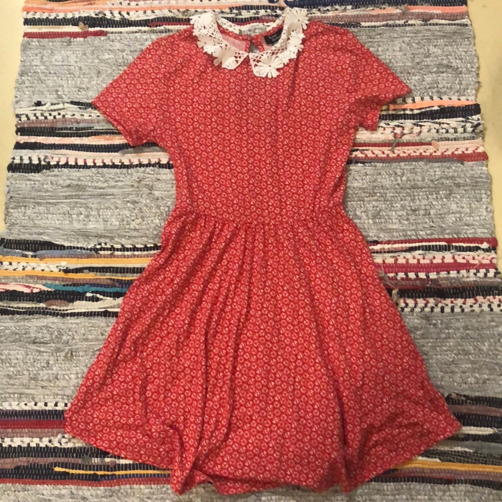 Red dress